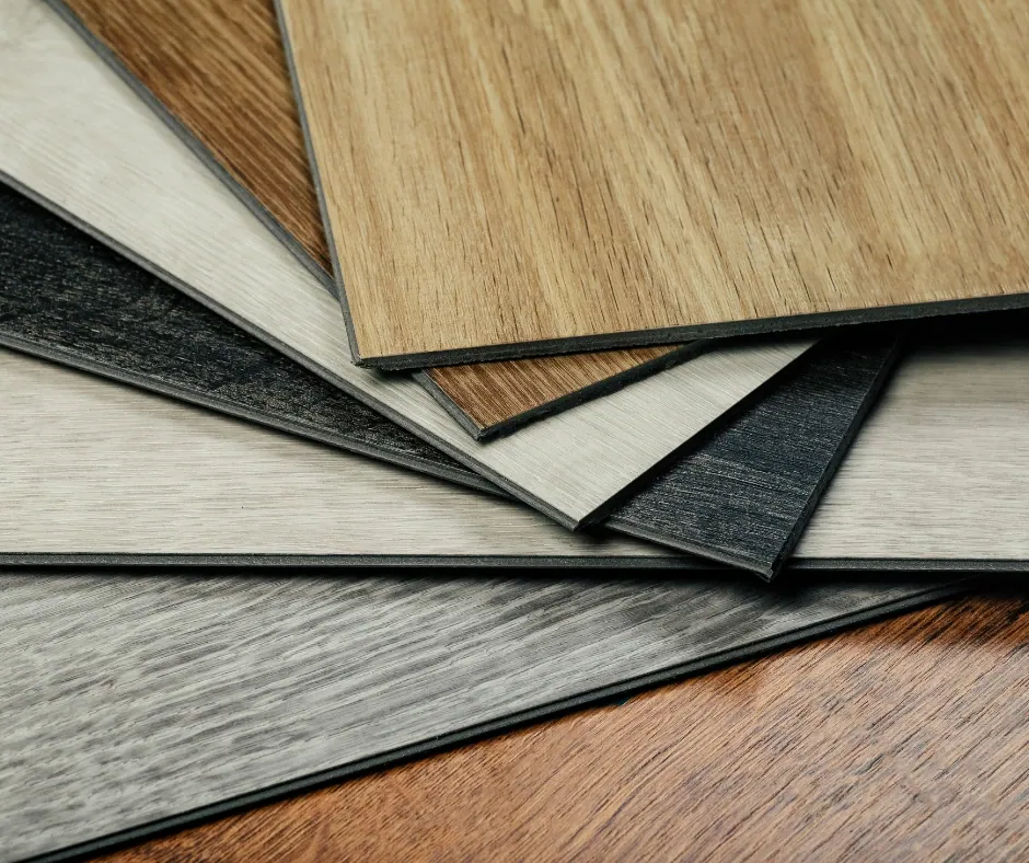 Waterproof vinyl flooring installed in an Indianapolis home